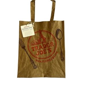 Trader Joe’s Washable Paper Grocery Bag NWT